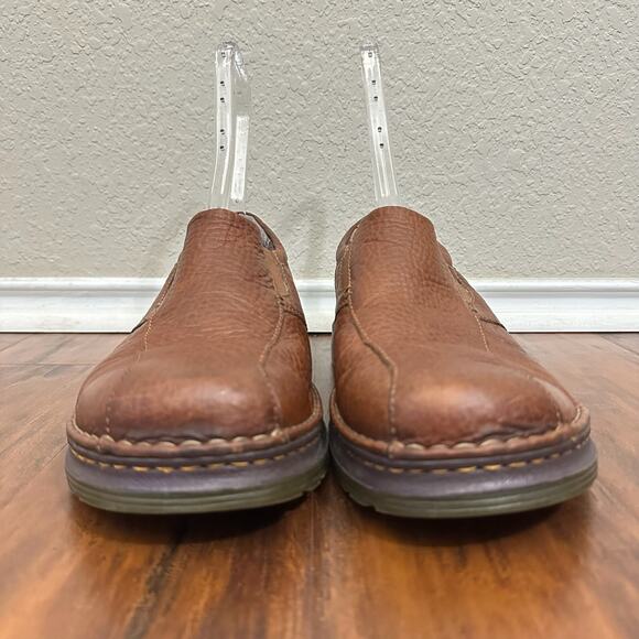 DR. MARTENS Tevin Loafers Cognac Pebbled Leather Slip On Preppy main image 7